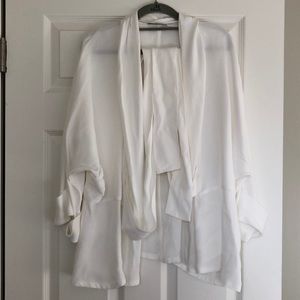 Rodebjer Kimono Twill Silk Blouse